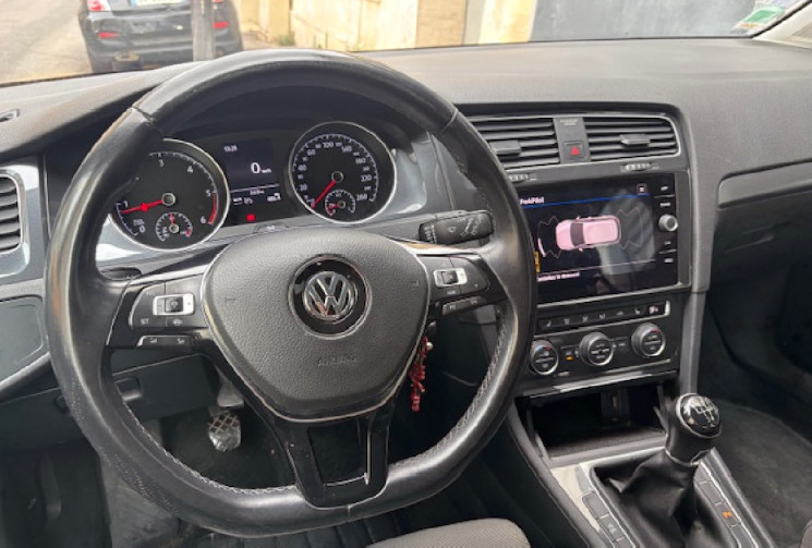 Volkswagen Golf 1.6 TDI 115cv Confortline origine France FEUX LED/SIEGE CHAUFFANT/SIEGE MASSANT/