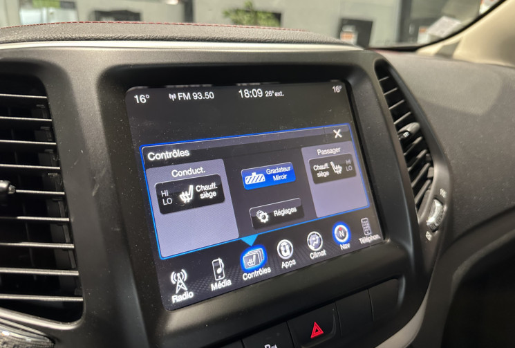 Jeep Cherokee  3.2 V6 Trailhawk ActiveD Lock BVA FAIBLE KILOMETRAGE