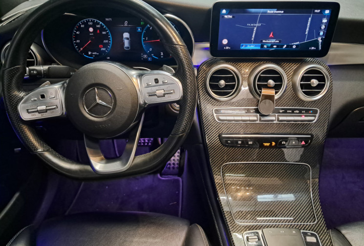 Mercedes GLC Coupé 220D 194 AMG Line 4 Matic 9G - COCKPIT DIGITAL - TOE - TBE - ENTRETIENT - GTIE - 