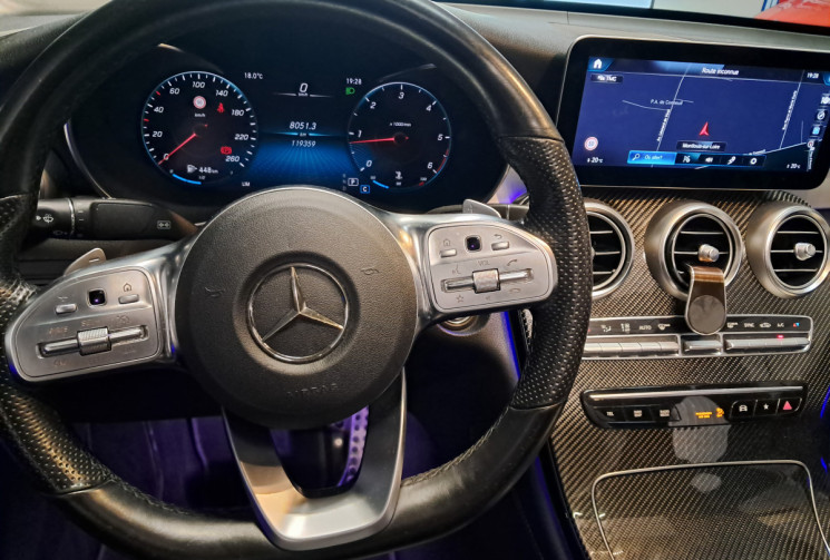 Mercedes GLC Coupé 220D 194 AMG Line 4 Matic 9G - COCKPIT DIGITAL - TOE - TBE - ENTRETIENT - GTIE - 