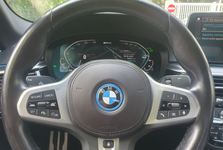 BMW Série 5 545e 3.0i 394 xDrive M-SPORT PLUG IN HYBRID BVA8 * Attelage origine électrique