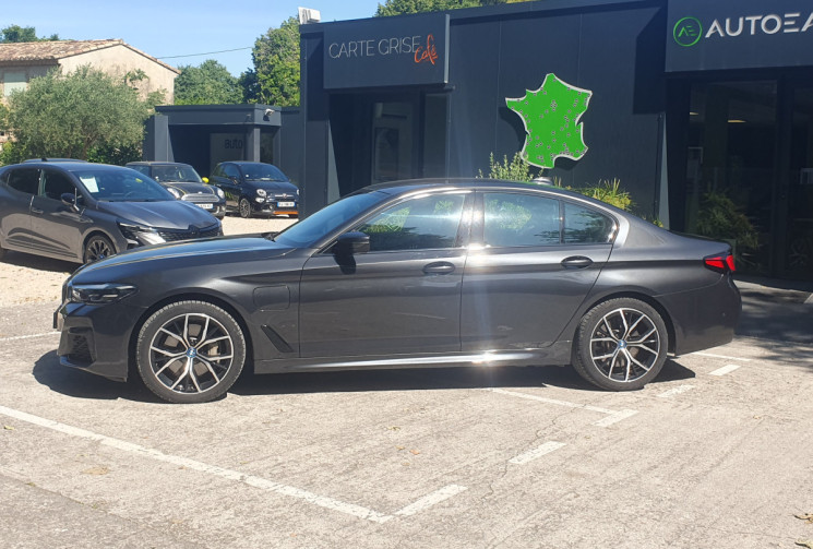 BMW Série 5 545e 3.0i 394 xDrive M-SPORT PLUG IN HYBRID BVA8 * Attelage origine électrique