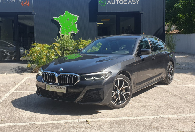 BMW Série 5 545e 3.0i 394 xDrive M-SPORT PLUG IN HYBRID BVA8 * Attelage origine électrique