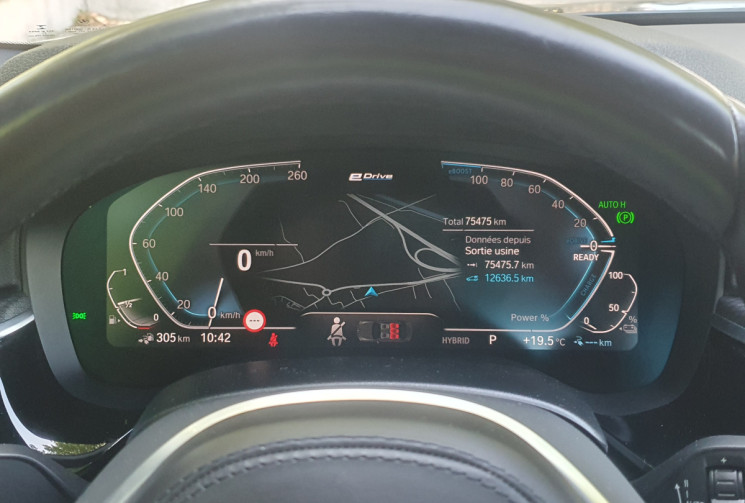 BMW Série 5 545e 3.0i 394 xDrive M-SPORT PLUG IN HYBRID BVA8 * Attelage origine électrique