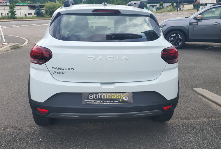 Dacia Sandero stepway eco G 100 expression CAMERA  + TOIT OUVRANT