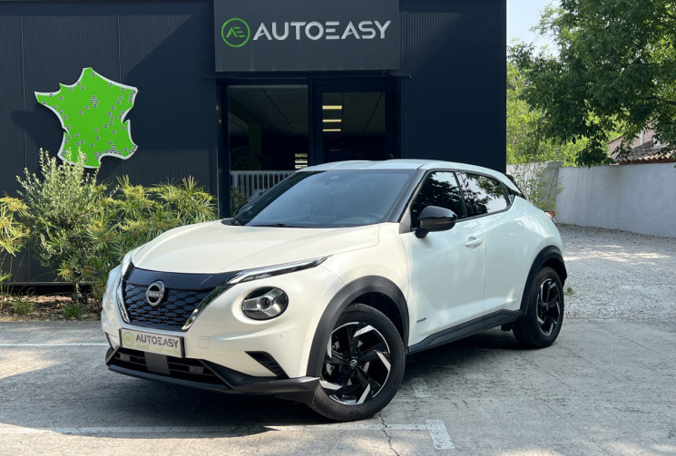 Nissan Juke 1.6 Hybrid 143 N-Connecta BVA / Garantie 2027 / Caméra / Carplay / Keyless 