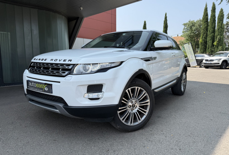 Land-Rover Range Evoque Coupé  2.0 4WD BVA6 241 cv / Éthanol / Parfait état / Pack son Meridian 