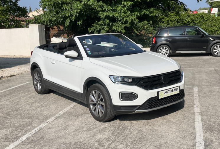Volkswagen T-Roc Cabriolet  1.0 TSI 110 Style * Française / 1ère main / GPS / Caméra / Apple CarPlay