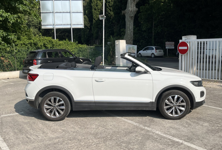 Volkswagen T-Roc Cabriolet  1.0 TSI 110 Style * Française / 1ère main / GPS / Caméra / Apple CarPlay