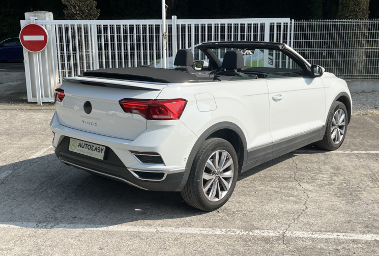 Volkswagen T-Roc Cabriolet  1.0 TSI 110 Style * Française / 1ère main / GPS / Caméra / Apple CarPlay