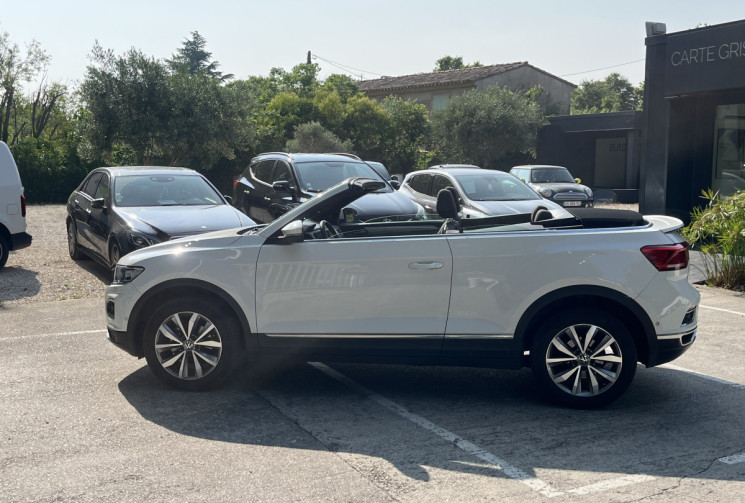 Volkswagen T-Roc Cabriolet  1.0 TSI 110 Style * Française / 1ère main / GPS / Caméra / Apple CarPlay
