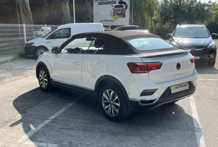 Volkswagen T-Roc Cabriolet  1.0 TSI 110 Style * Française / 1ère main / GPS / Caméra / Apple CarPlay