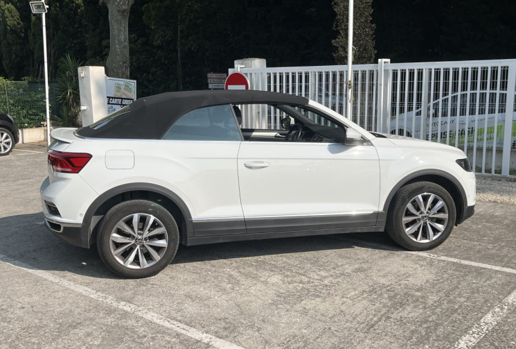 Volkswagen T-Roc Cabriolet  1.0 TSI 110 Style * Française / 1ère main / GPS / Caméra / Apple CarPlay