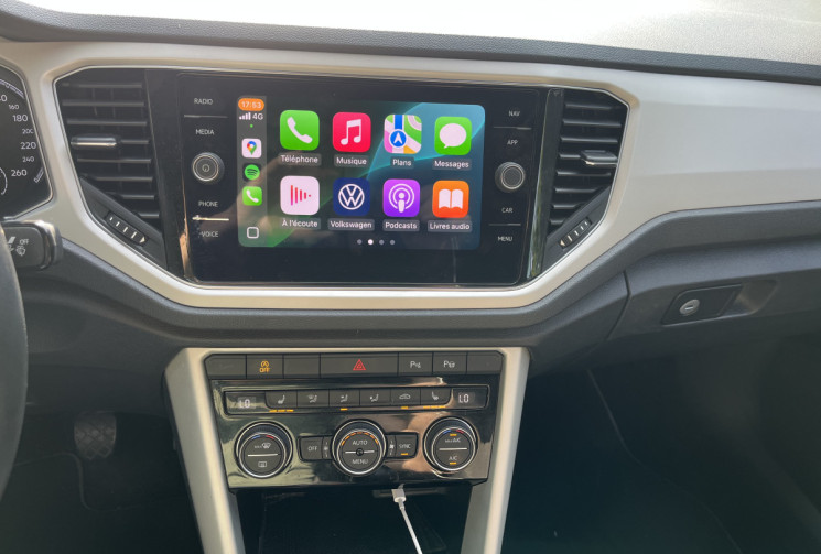 Volkswagen T-Roc Cabriolet  1.0 TSI 110 Style * Française / 1ère main / GPS / Caméra / Apple CarPlay