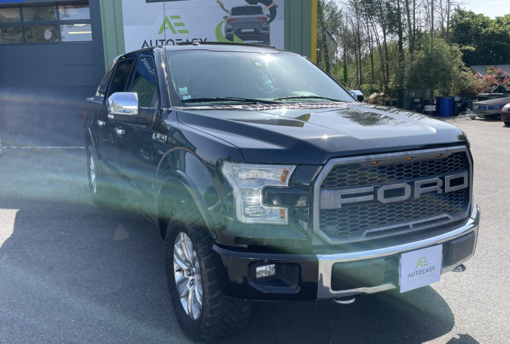 Ford F150 5.0 V8 Flexfuel SuperCrew Platinium *Avec TVA - Sans TVS*