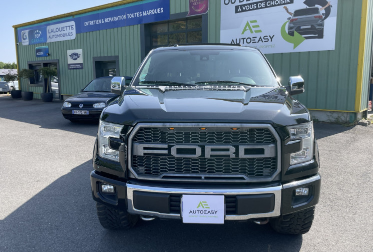 Ford F150 5.0 V8 Flexfuel SuperCrew Platinium *Avec TVA - Sans TVS*