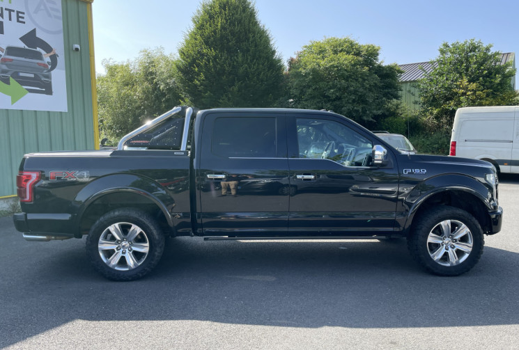 Ford F150 5.0 V8 Flexfuel SuperCrew Platinium *Avec TVA - Sans TVS*