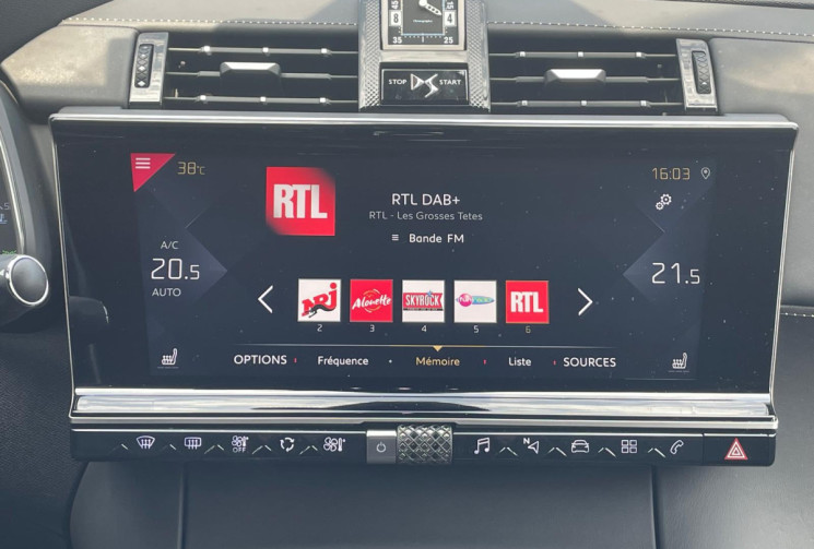 DS DS 7 GRAND CHIC OPERA BOITE AUTOMATIQUE 2.0 BLUE HDI 180CH. 