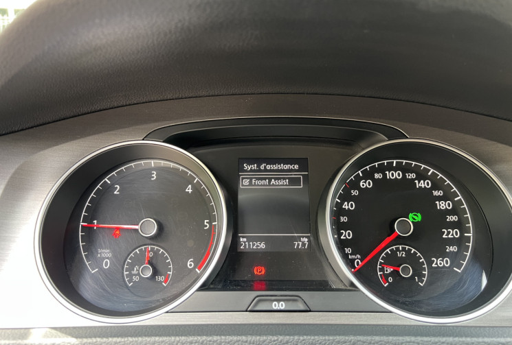 Volkswagen Golf VII 7 1.6 TDI 105 Confortline DSG7 / Distribution OK / GPS / ACC / Radars AV AR