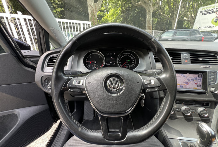 Volkswagen Golf VII 7 1.6 TDI 105 Confortline DSG7 / Distribution OK / GPS / ACC / Radars AV AR