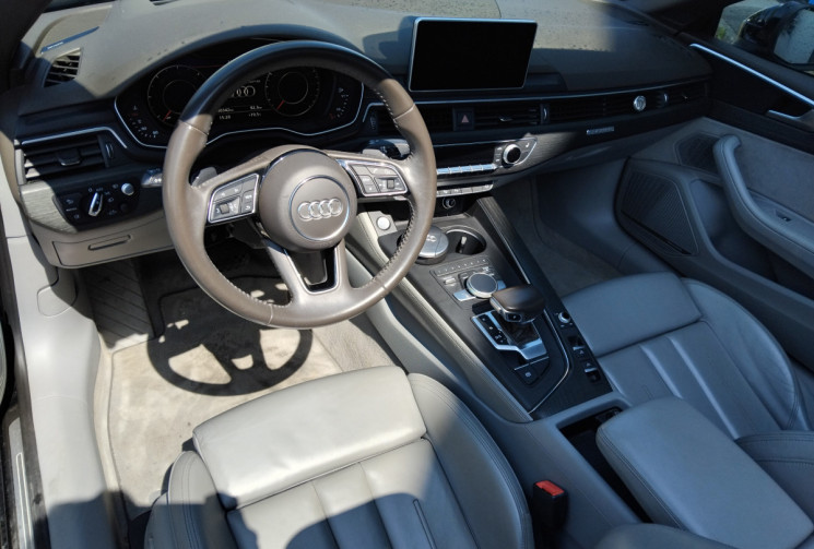 Audi A5 Cabriolet 3.0 TDI AVUS 218 ch S-tronic7 Quattro - Suivi Audi - B&O - Caméra - Cuir