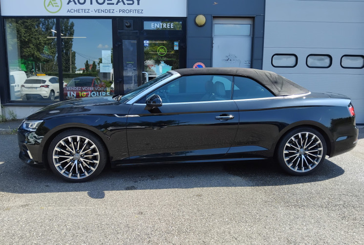 Audi A5 Cabriolet 3.0 TDI AVUS 218 ch S-tronic7 Quattro - Suivi Audi - B&O - Caméra - Cuir