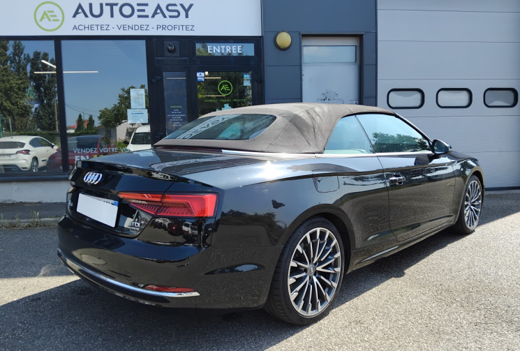 Audi A5 Cabriolet 3.0 TDI AVUS 218 ch S-tronic7 Quattro - Suivi Audi - B&O - Caméra - Cuir