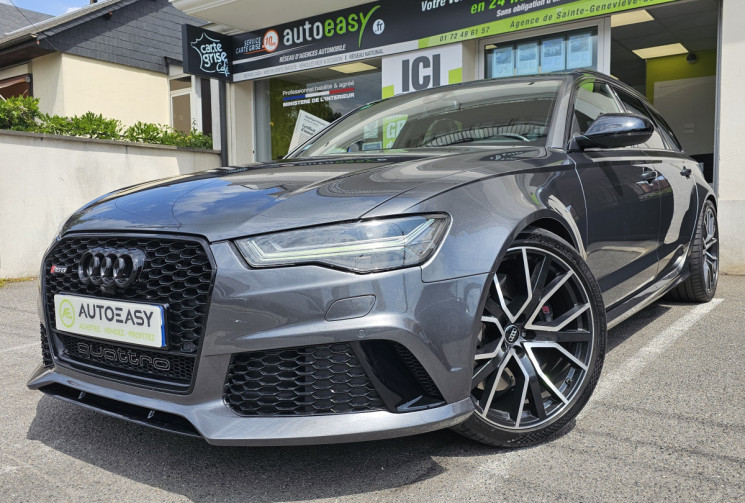 Audi RS6 RS6 Avant Quattro Performance 4.0 TFSi V8 32V Tiptronic 605 cv Boîte auto
