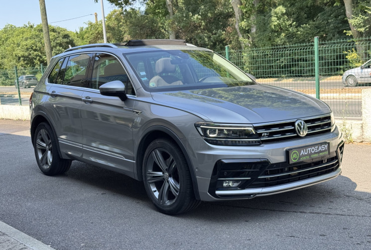 Volkswagen Tiguan R-Line 2.0 TDi 150 DSG7 / Toit Ouvrant / Attelage elec / Garantie 6 mois