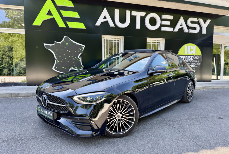 Mercedes Classe C 220 d AMG Line 2.0 200 EQ Boost 9G-TRONIC / Toutes Options / Toit ouvrant / UHD