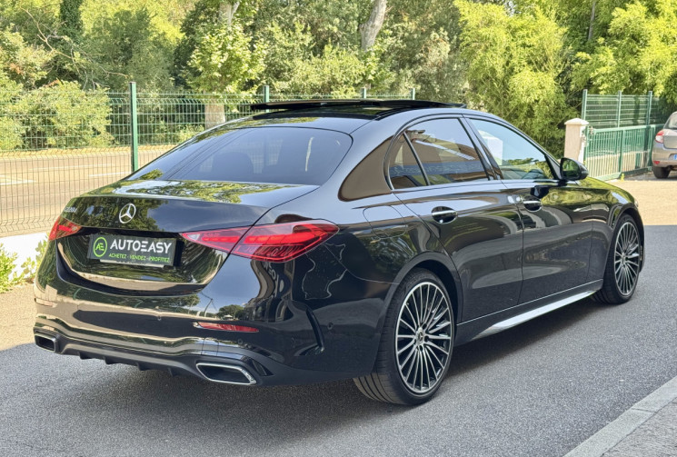 Mercedes Classe C 220 d AMG Line 2.0 200 EQ Boost 9G-TRONIC / Toutes Options / Toit ouvrant / UHD