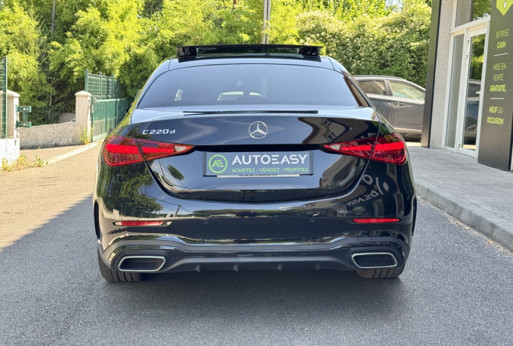 Mercedes Classe C 220 d AMG Line 2.0 200 EQ Boost 9G-TRONIC / Toutes Options / Toit ouvrant / UHD