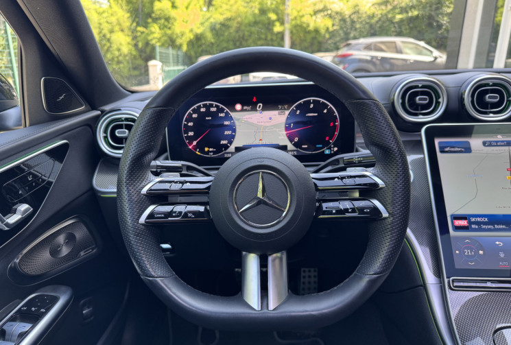 Mercedes Classe C 220 d AMG Line 2.0 200 EQ Boost 9G-TRONIC / Toutes Options / Toit ouvrant / UHD