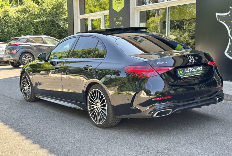 Mercedes Classe C 220 d AMG Line 2.0 200 EQ Boost 9G-TRONIC / Toutes Options / Toit ouvrant / UHD