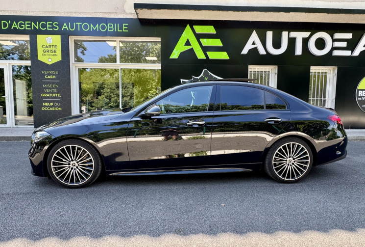 Mercedes Classe C 220 d AMG Line 2.0 200 EQ Boost 9G-TRONIC / Toutes Options / Toit ouvrant / UHD