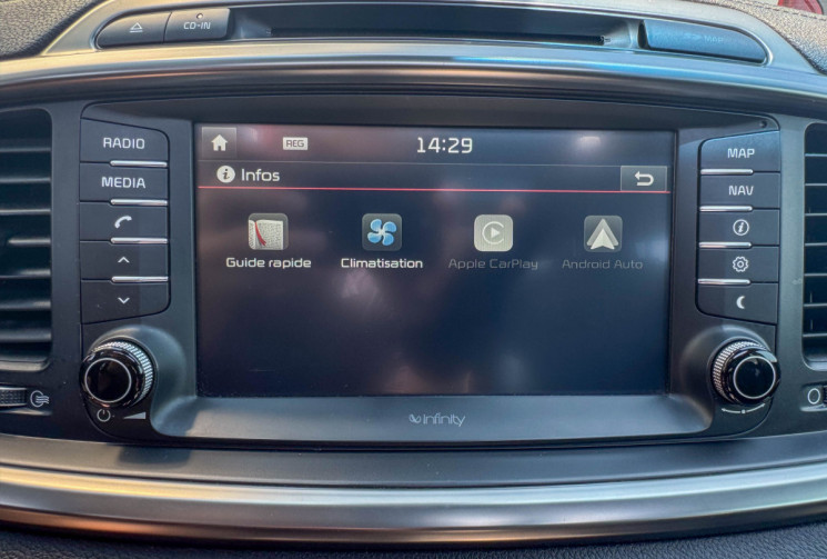 Kia SORENTO 7 places 2.2 CRDI 200 cv ISG ULTIMATE 4X4 4WD BVA Toit ouvrant Caméra CarPlay Cuir