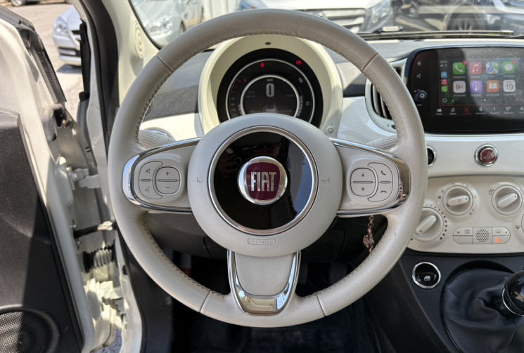 FIAT 500 Cabriolet Colezione1.2 MPi 69 cv Phase 3 * Carplay * Radar AR
