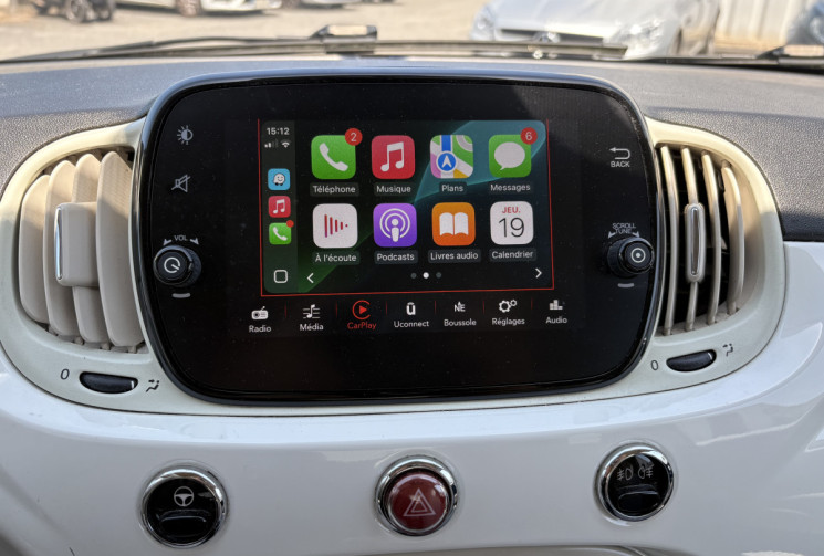 FIAT 500 Cabriolet Colezione1.2 MPi 69 cv Phase 3 * Carplay * Radar AR