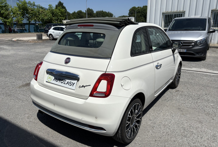 FIAT 500 Cabriolet Colezione1.2 MPi 69 cv Phase 3 * Carplay * Radar AR