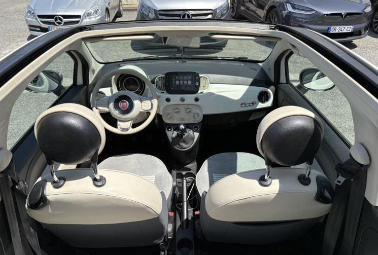 FIAT 500 Cabriolet Colezione1.2 MPi 69 cv Phase 3 * Carplay * Radar AR