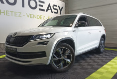 Skoda Kodiaq 2.0 TDI 150 ch – Finition Sportline – Boîte DSG7 – 7 places – Coffre de toit inclus