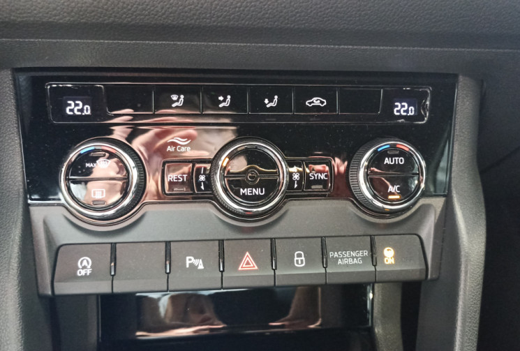 Skoda Kodiaq 2.0 TDI 150 ch – Finition Sportline – Boîte DSG7 – 7 places – Coffre de toit inclus