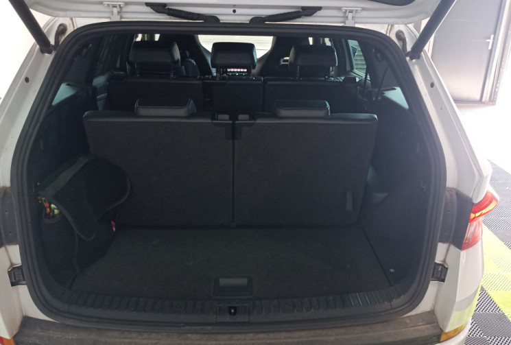 Skoda Kodiaq 2.0 TDI 150 ch – Finition Sportline – Boîte DSG7 – 7 places – Coffre de toit inclus