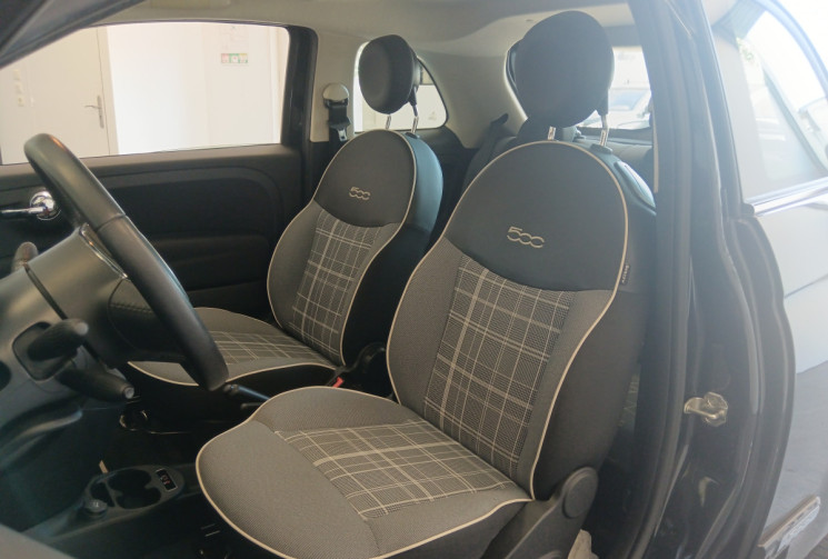 FIAT 500 FINITION LOUNGE 1.2I 70CV ENTRETIEN A JOUR EXCELLENT ETAT TOIT PANO VO GARANTI 6 MOIS
