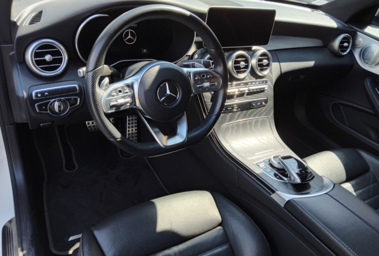 Mercedes CLASSE C COUPE 300 d 4MATIC 245 CV AMG Line - SONO Burmester - Toit Ouvrant -  Multibeam 