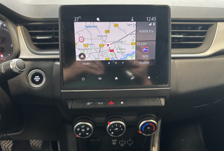 Renault Captur 1.0l 90 cv Finition Business Camera de recul GPS