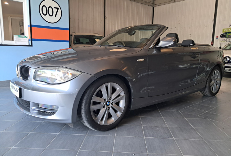 BMW Série 1  (E88) Cabriolet 118d 2.0D 143ch Luxe BVM6 - TBE - GARANTIE -