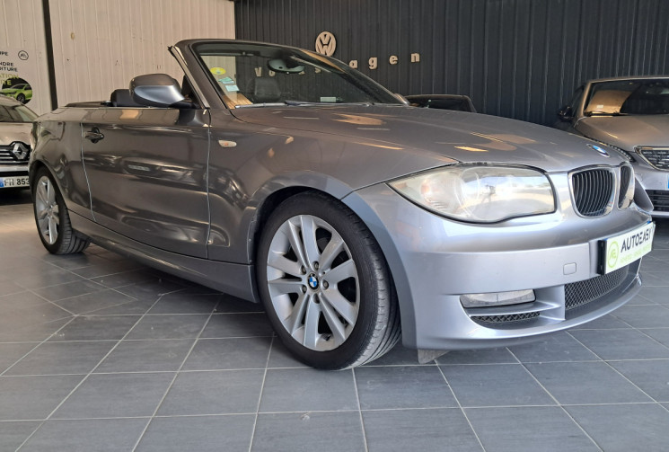 BMW Série 1  (E88) Cabriolet 118d 2.0D 143ch Luxe BVM6 - TBE - GARANTIE -