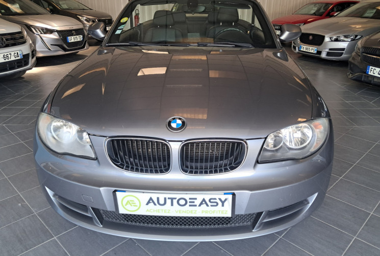 BMW Série 1  (E88) Cabriolet 118d 2.0D 143ch Luxe BVM6 - TBE - GARANTIE -
