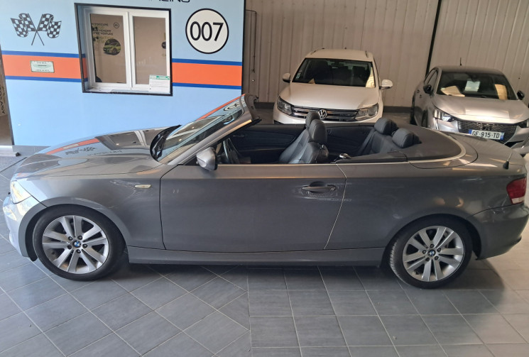 BMW Série 1  (E88) Cabriolet 118d 2.0D 143ch Luxe BVM6 - TBE - GARANTIE -